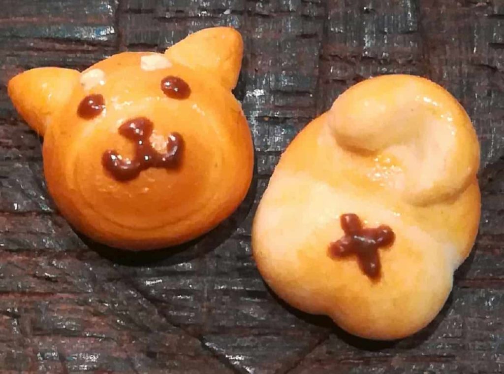 樹脂粘土で作る もちふわミニチュア 柴犬パン の作り方 こねしばブログ